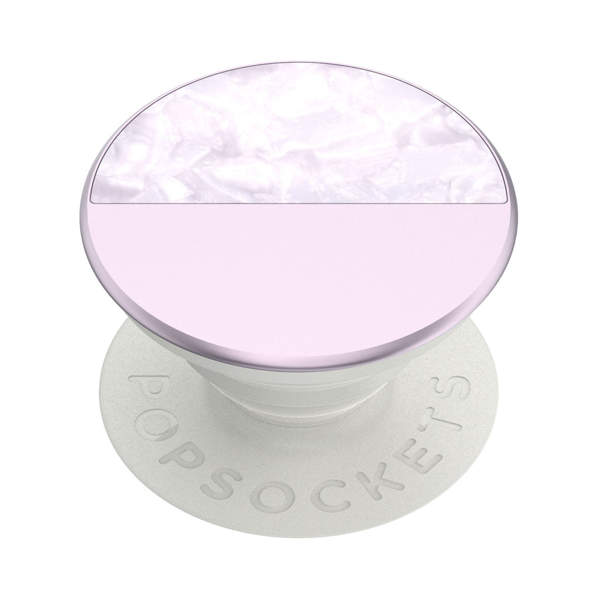 POPSOCKETS Glam Inlay Acetate Lilac Aftageligt Greb m. Standerfunktion LUXE