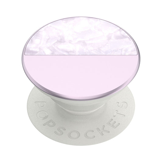 POPSOCKETS Glam Inlay Acetate Lilac Aftageligt Greb m. Standerfunktion LUXE