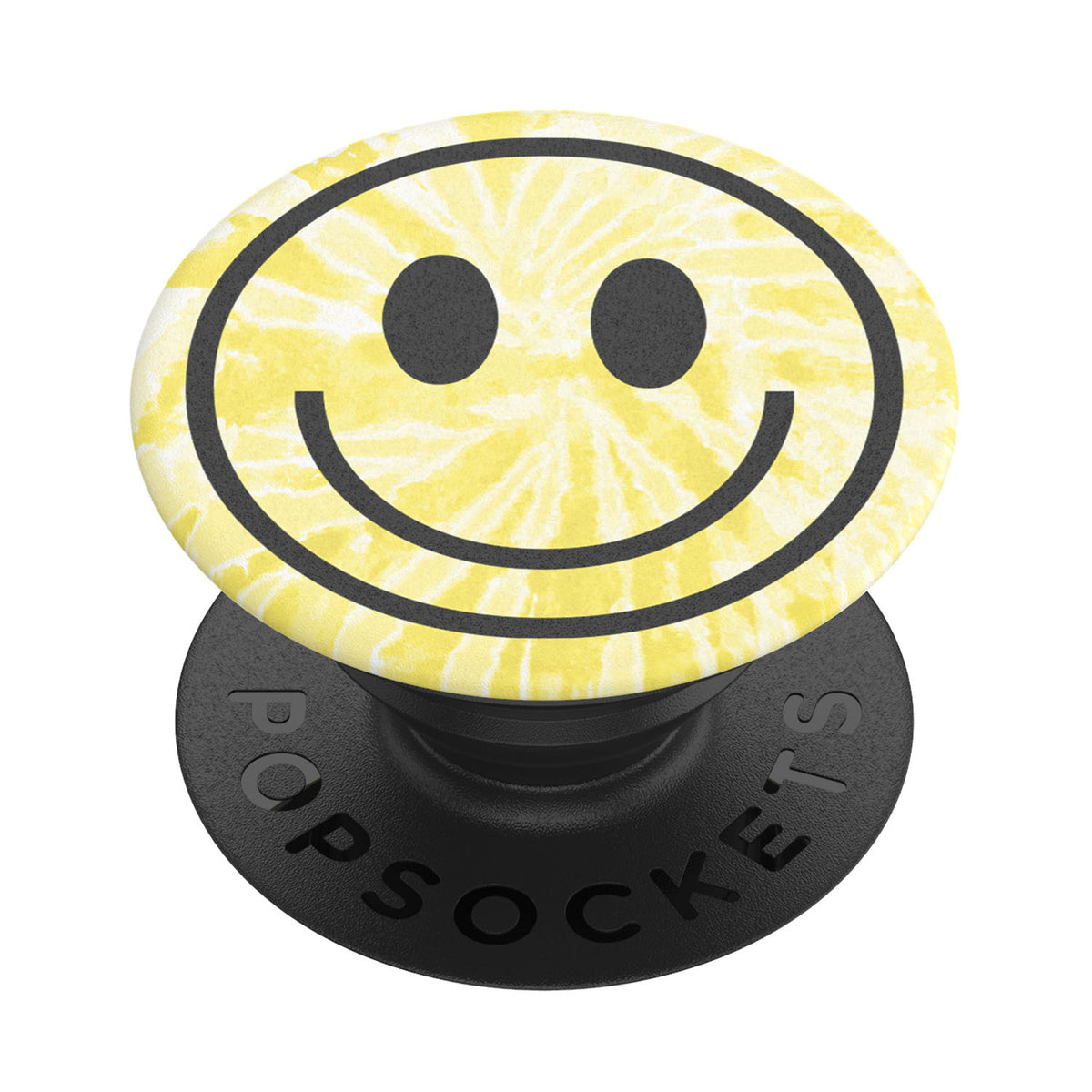 POPSOCKETS Tie Dye Smiley Aftageligt Greb m. Standerfunktion