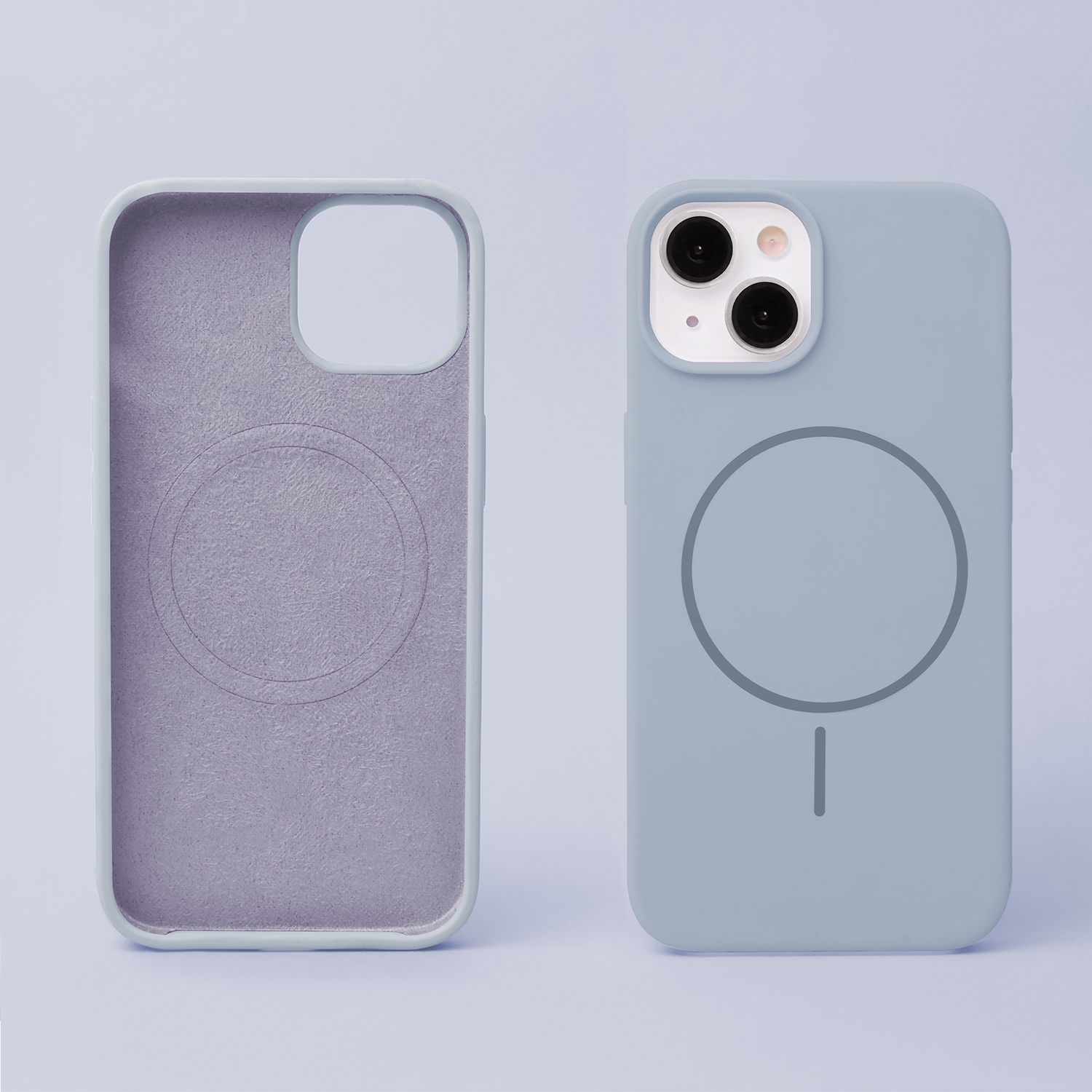 iPhone 16 Pro Max Thin Magcase Lys blå