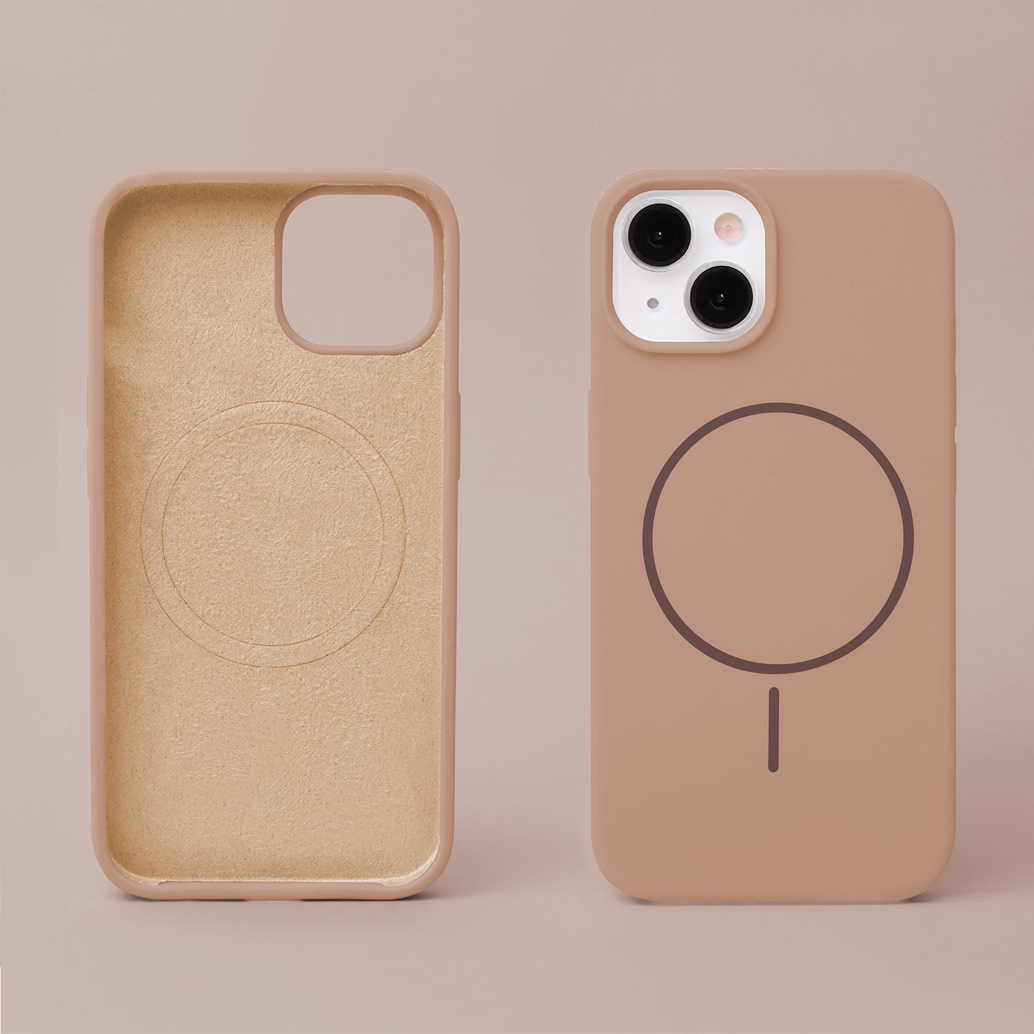 iPhone 16 Thin Magcase Brun