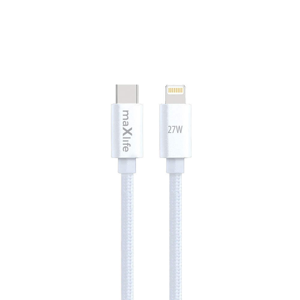 Kabel USBC / Lightning 2m  27W hvid