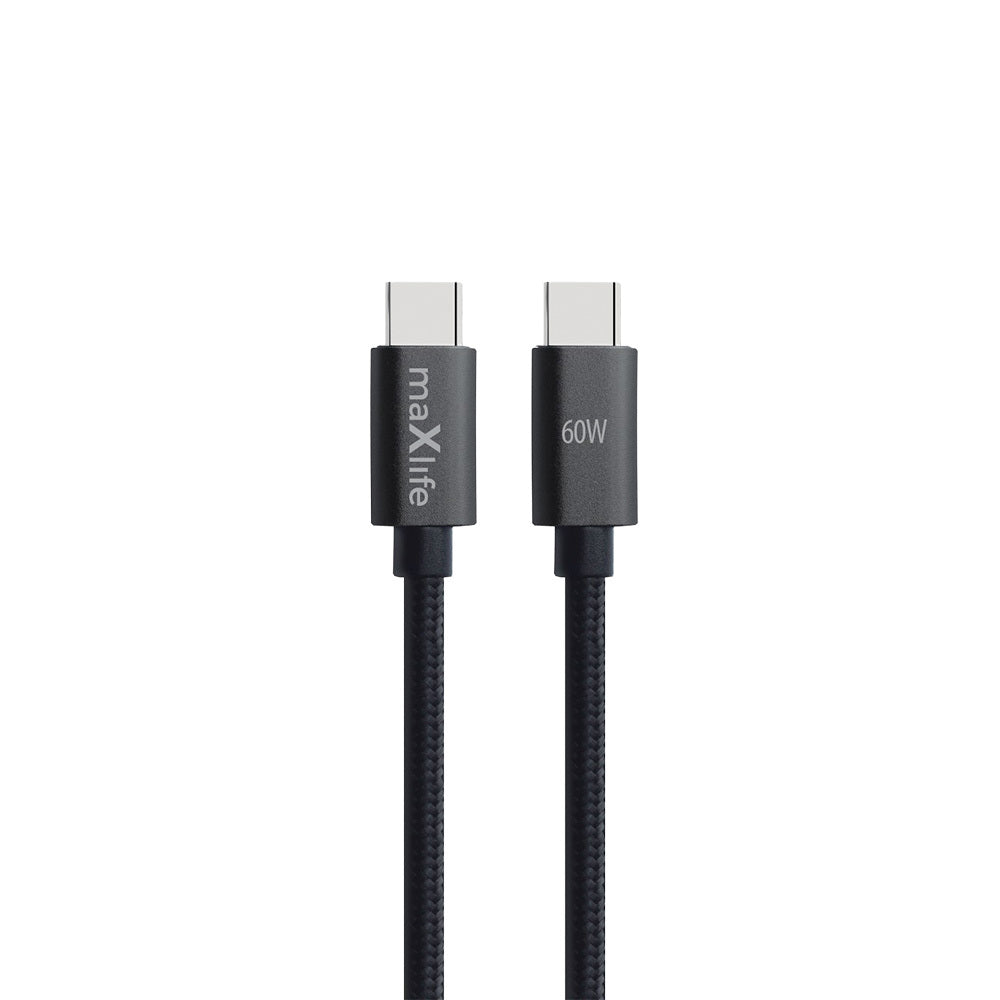 MaXlife Kabel USBC/USBC 2.mtr 60W