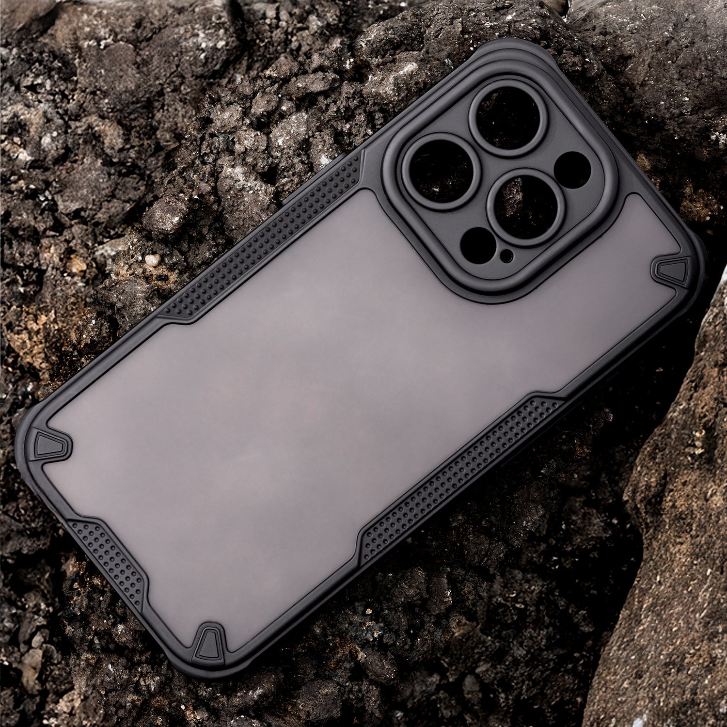 iPhone 17 Pro Max MagSafe Cover Defender Matt Defender – Sort