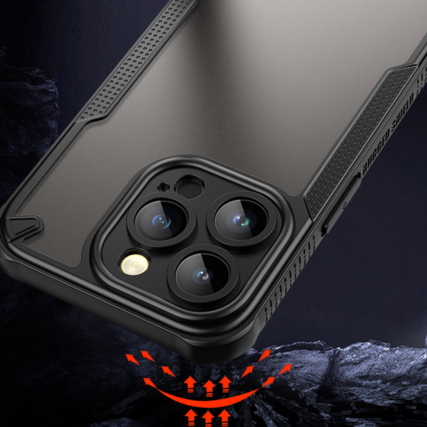 iPhone 17 Sort Defender