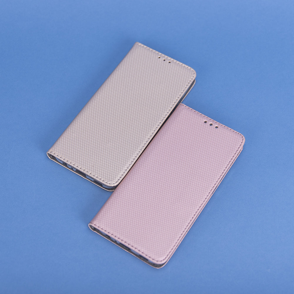 iPhone 17 Pro / 18 Pro Wallet Flip Cover Smart Magnet – Guld - billede 5