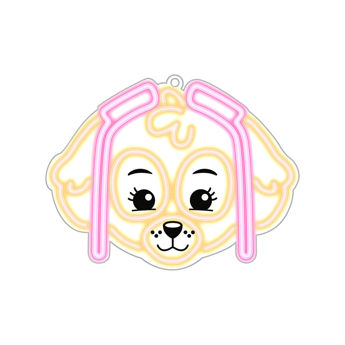 LED Neon Paw Patrol - Sky