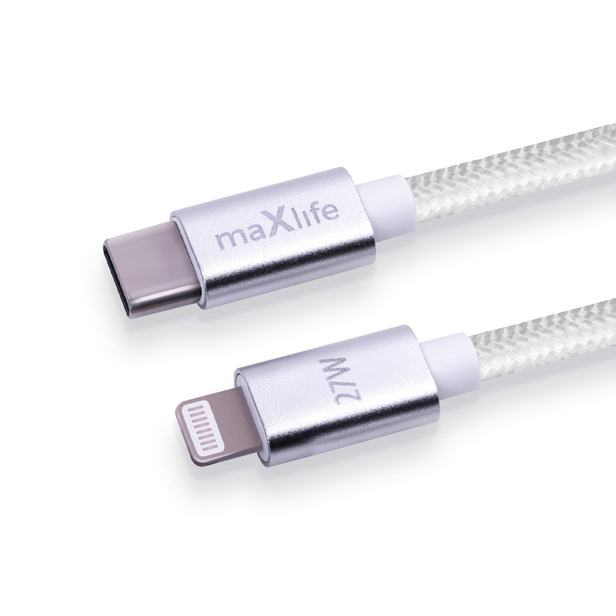 Kabel USBC / Lightning 2m  27W hvid