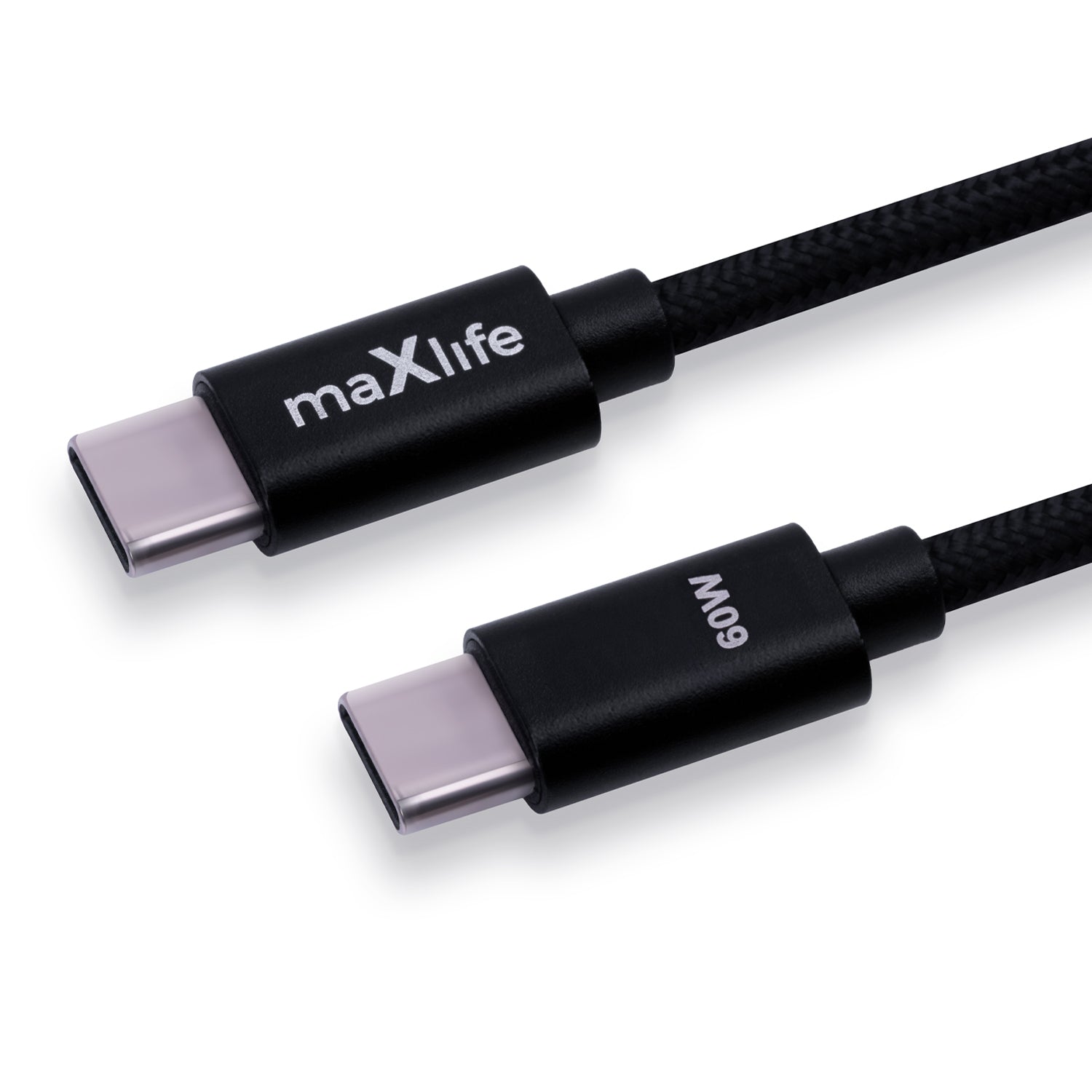 MaXlife Kabel USBC/USBC 2.mtr 60W