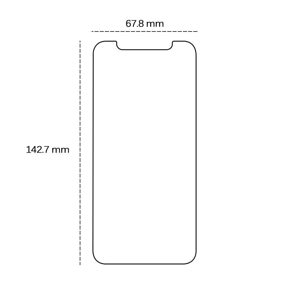 iPhone13/13Pro/14 2,5D Glass
