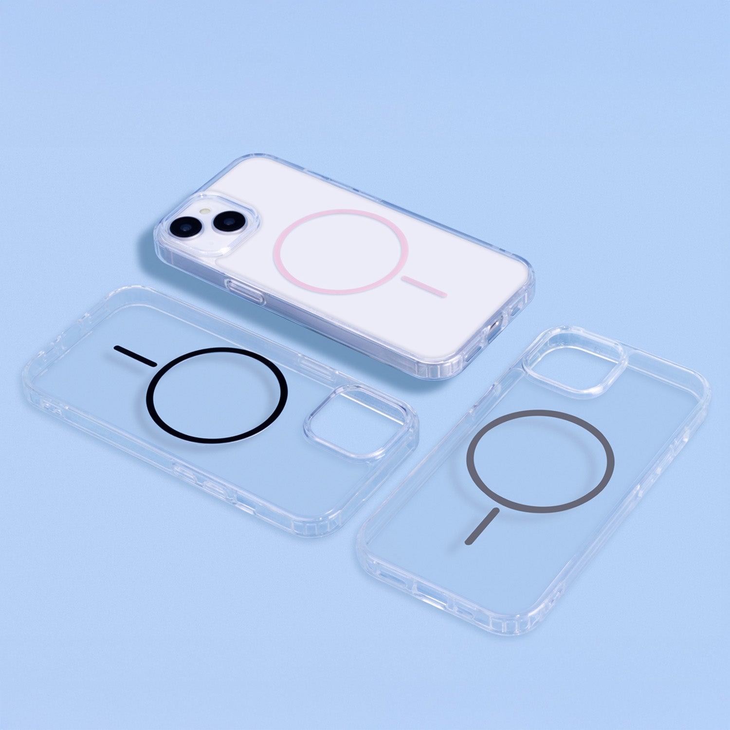 iPhone 17 Clear Thin Mag Transparent Sort MagSafe