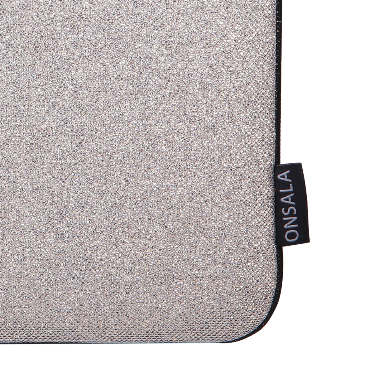 ONSALA Sleeve Glitter 13/14" Sølv - EOL - billede 5