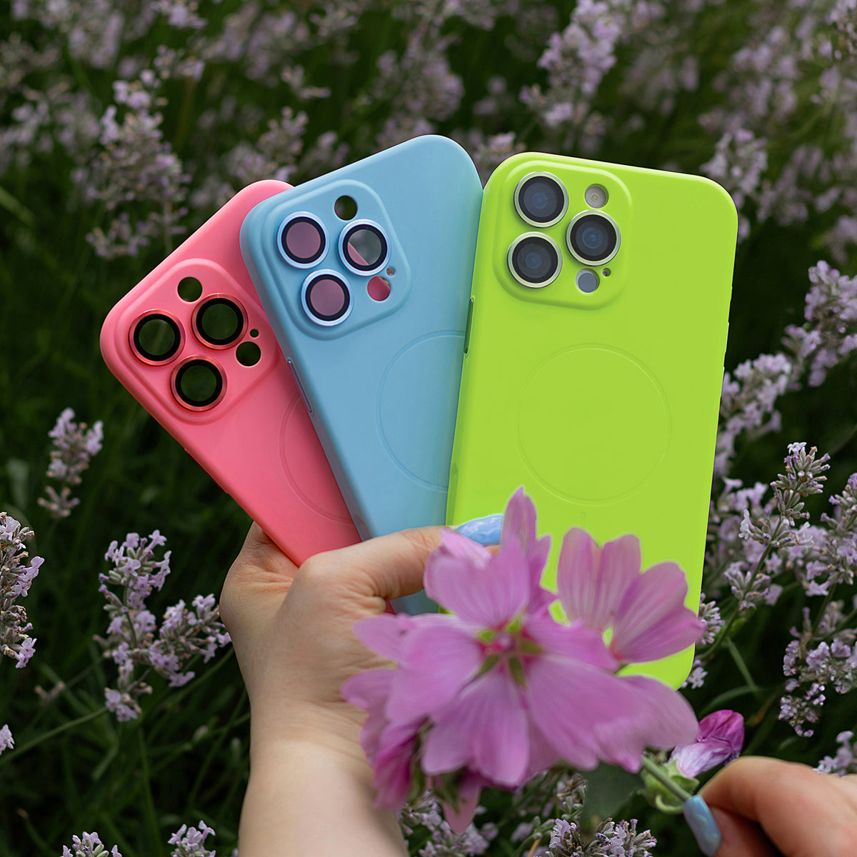 iPhone 15 Pro MagSafe Cover Ultra Trendy Vivid Thin Mag Vivid Thin – Blå