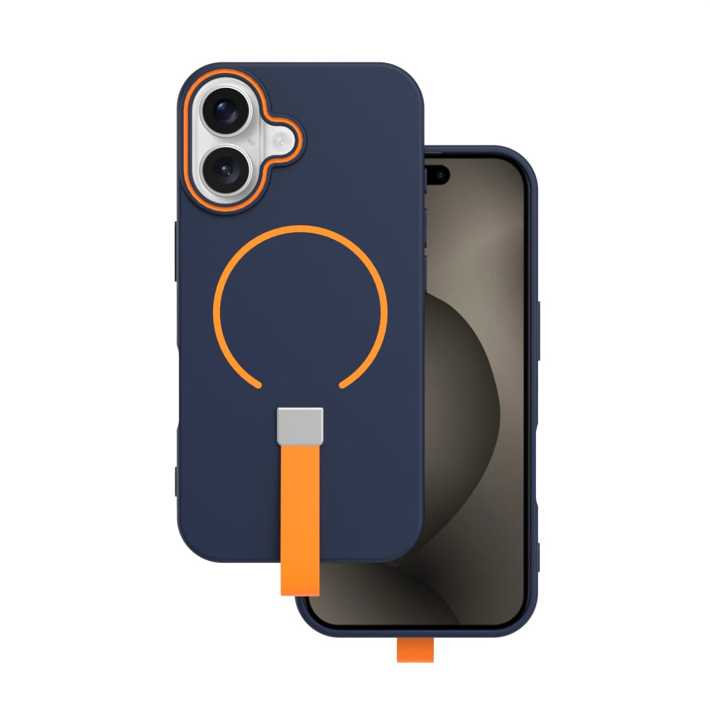iPhone 15 Pro MagSafe Cover Loop Thin Mag – Blå