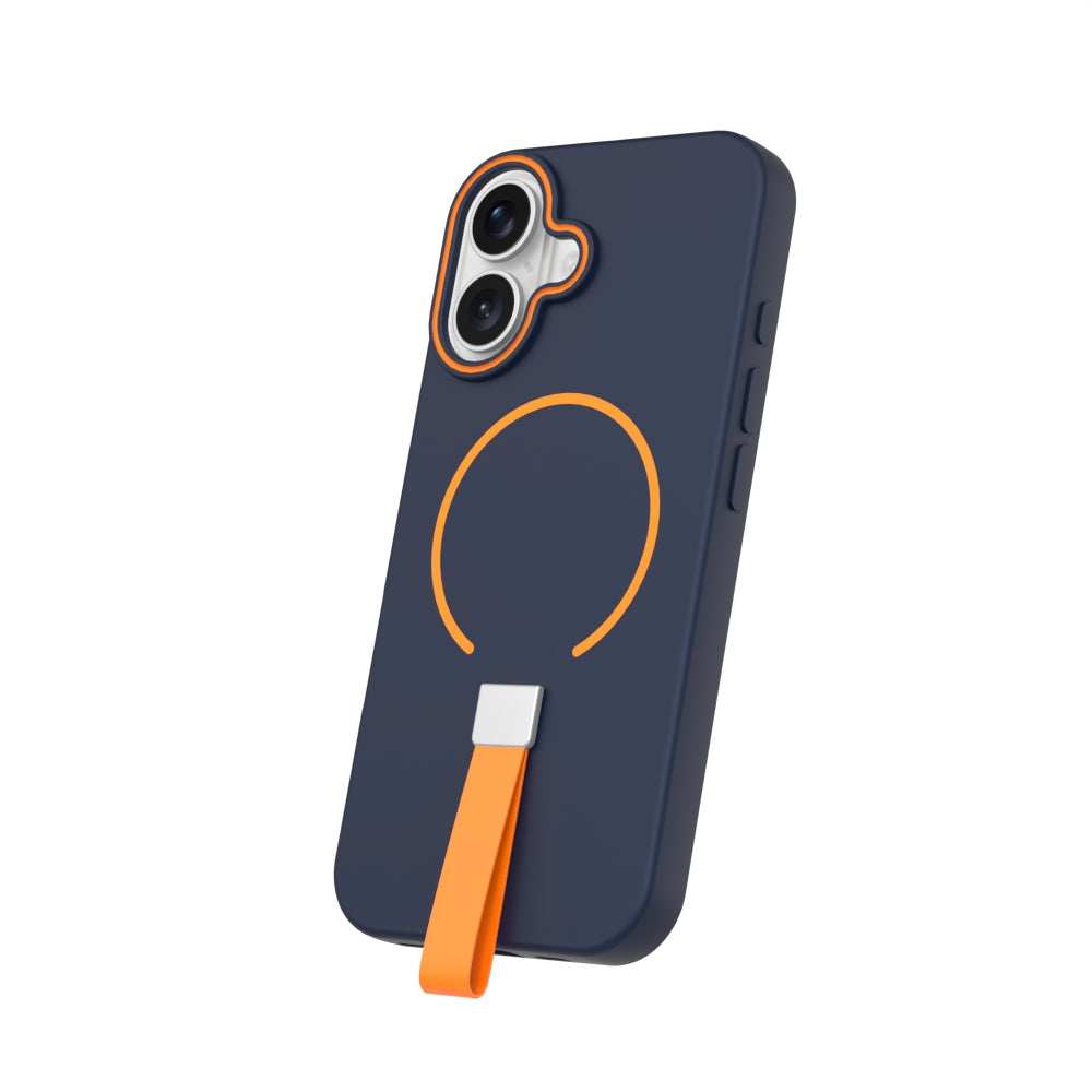 iPhone 15 Pro MagSafe Cover Loop Thin Mag – Blå