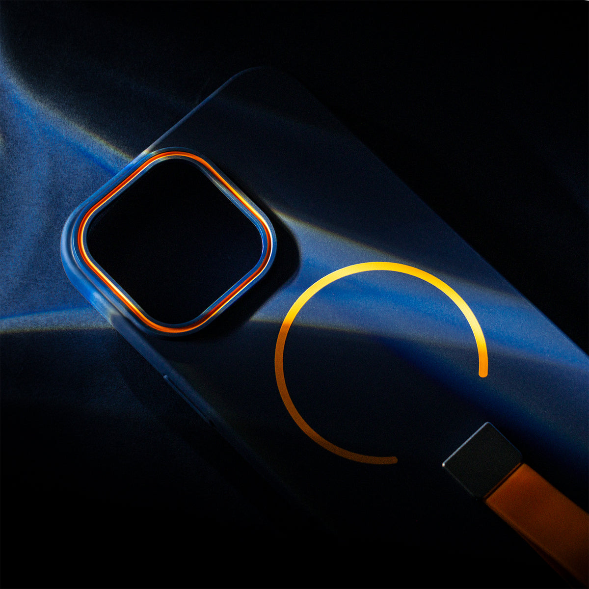 iPhone 15 Pro MagSafe Cover Loop Thin Mag – Blå