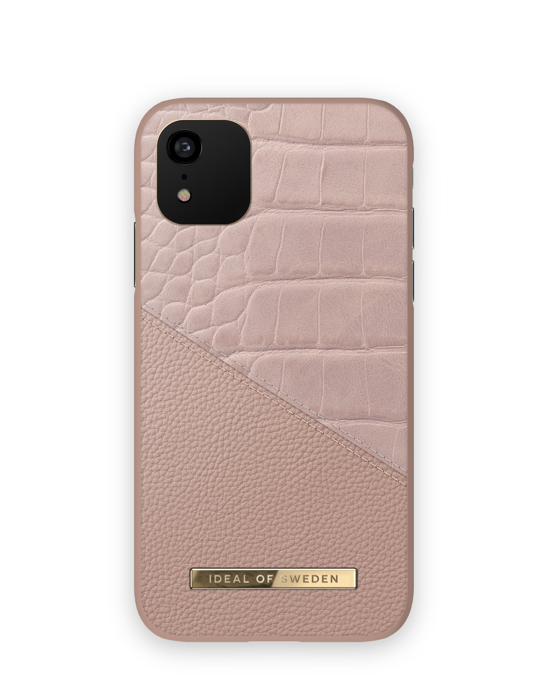 iPhone 11/XR Cover Croco – Rose Smoke