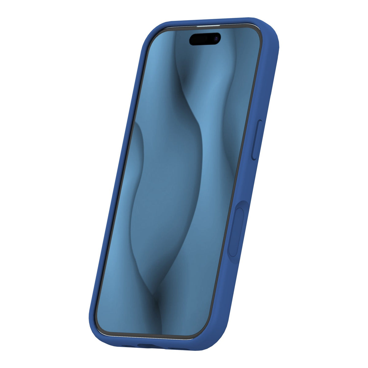 iPhone 17 MagSafe Cover Silicone Thin Mag Navy Thin – Blå