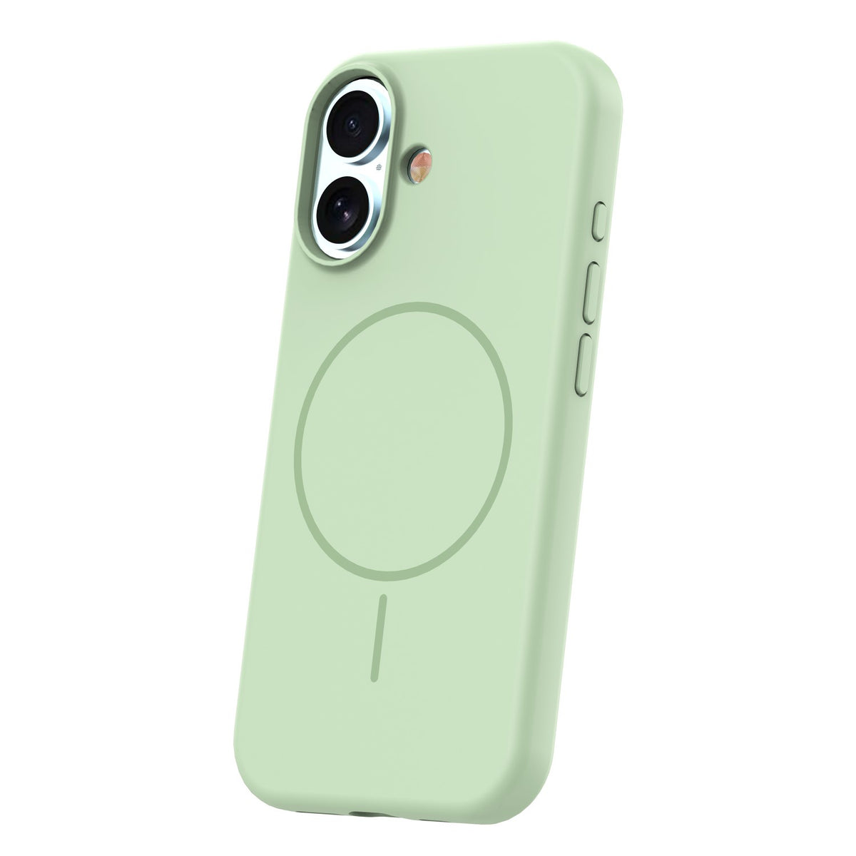 iPhone 17 MagSafe Cover Silicone Thin Mag Thin – Grøn