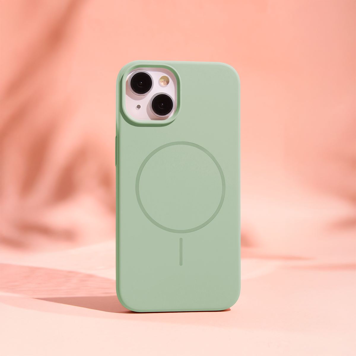 iPhone 17 MagSafe Cover Silicone Thin Mag Thin – Grøn