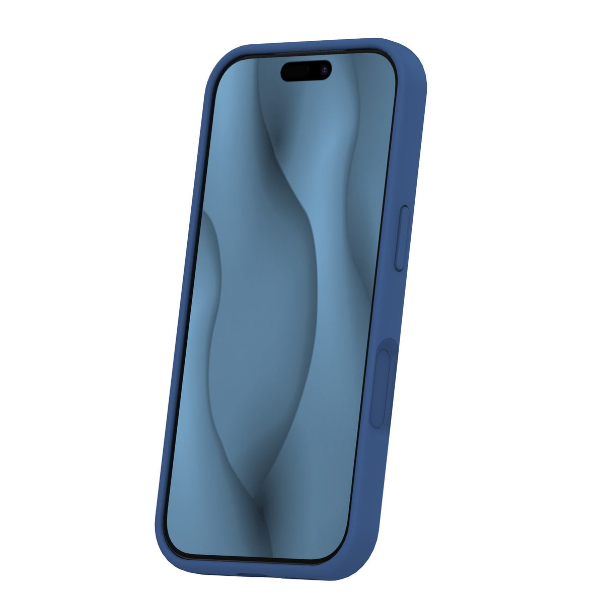 iPhone 17 Pro Max Silicone MagSafe Cover Silicone Thin Mag Thin – Blå