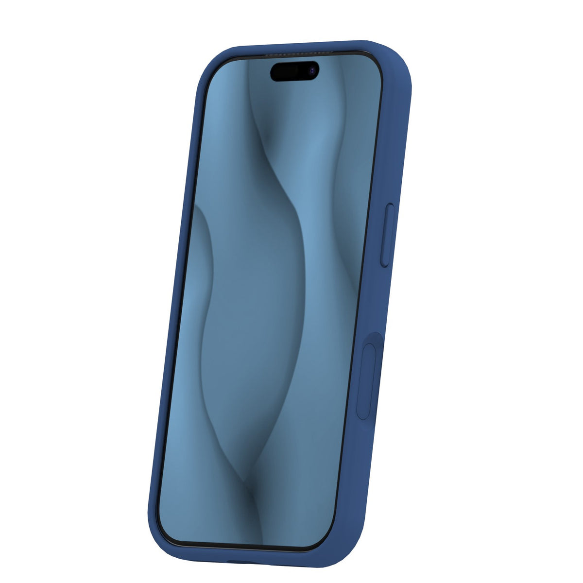 iPhone 17 Pro Silicone MagSafe Cover Silicone Thin Mag Thin – Blå