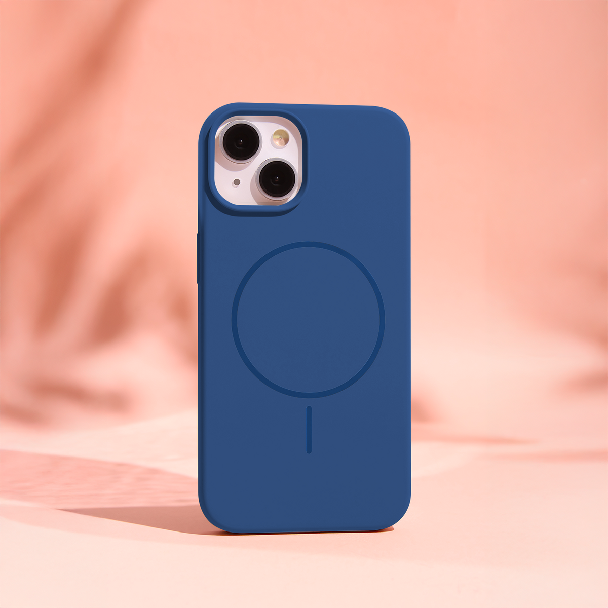 iPhone 17 Pro Silicone MagSafe Cover Silicone Thin Mag Thin – Blå