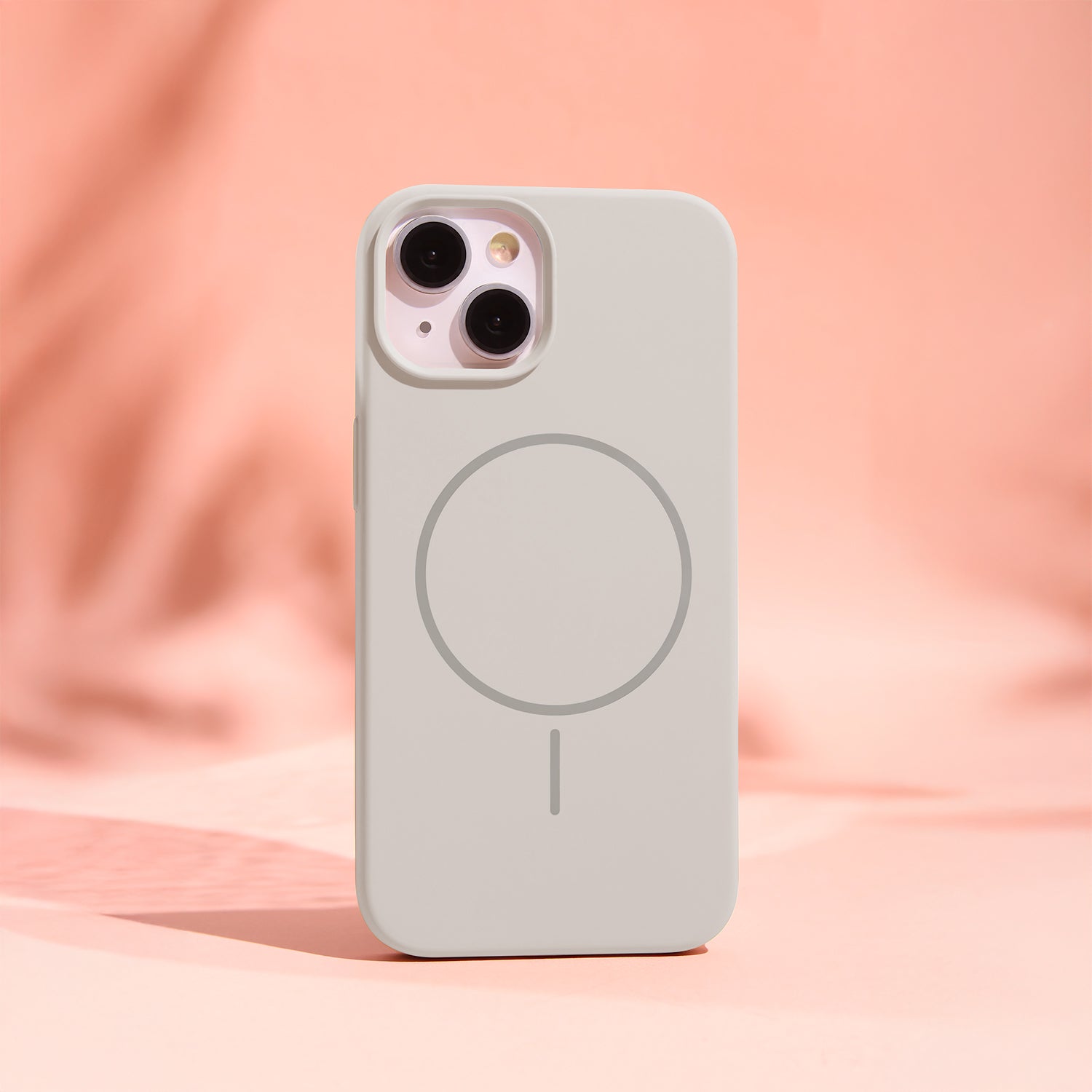iPhone 17 Pro Silicone MagSafe Cover Silicone Thin Mag Thin – Grå