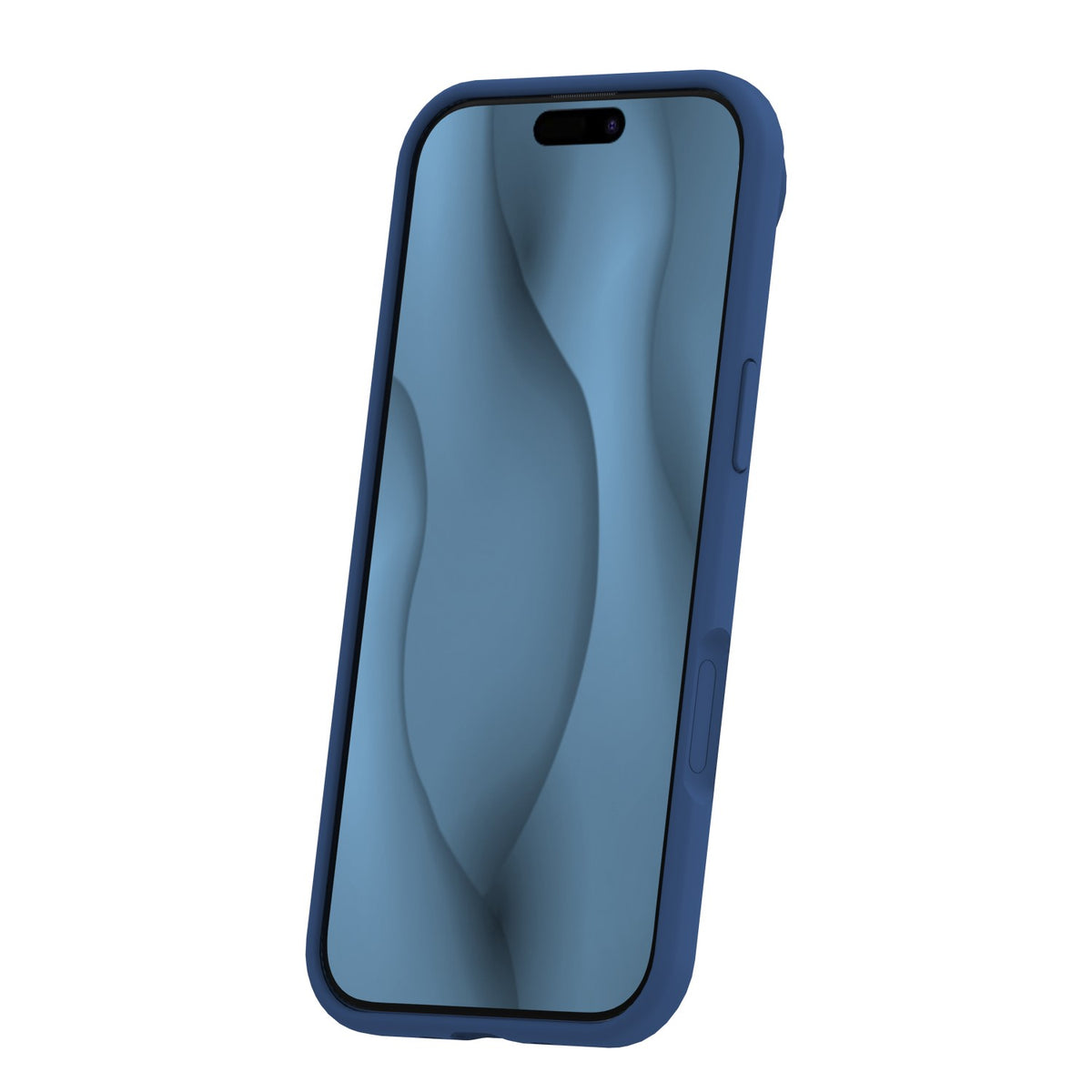 iPhone 17 Air Silicone MagSafe Cover Silicone Thin Mag Air Navy Thin – Blå