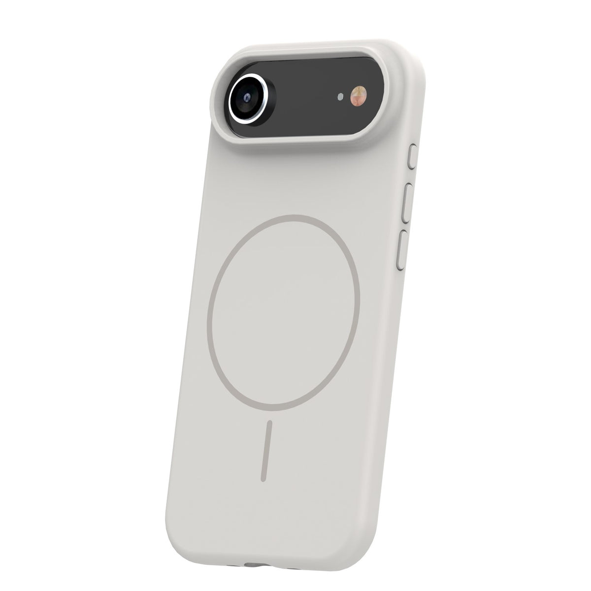iPhone 17 Air Silicone MagSafe Cover Silicone Thin Mag Air Thin – Grå