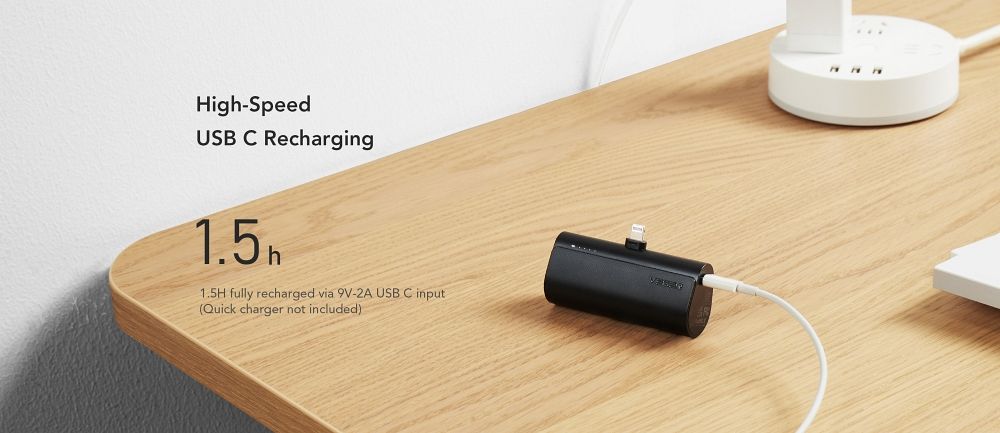 PLUGON 5000 mAh m/Stand S