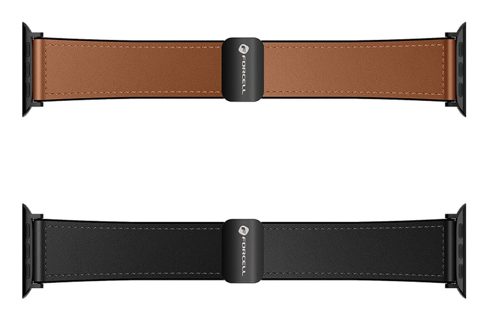 Urrem 42-49mm Sort Læder Apple - billede 6