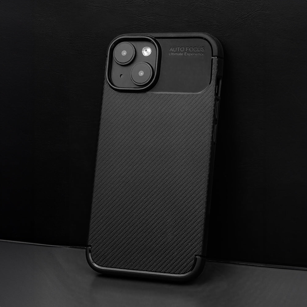 iPh17P/18P Carbon Case Black