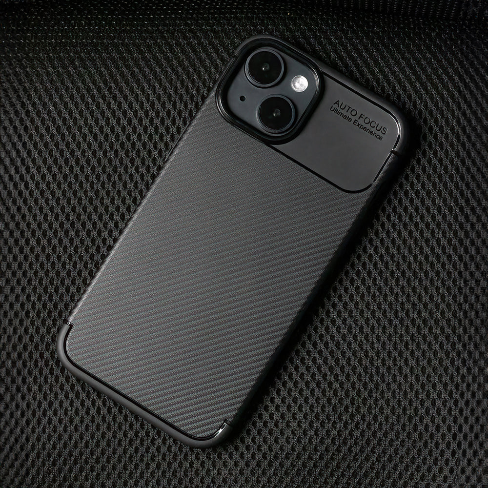 iPh17P/18P Carbon Case Black