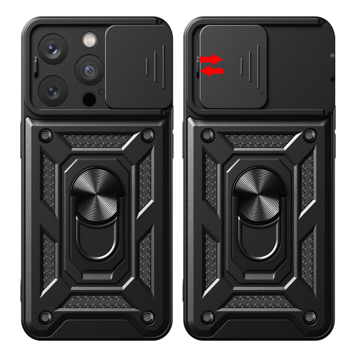 iPhone 16e / 17e MagSafe Cover Defender Slide – Sort