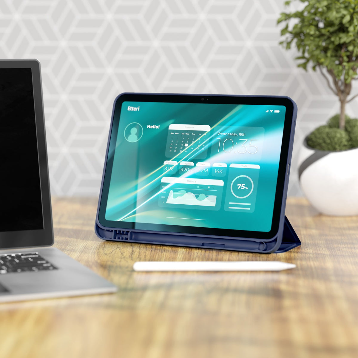 Ipad Air 10,9 Etteri M.Blå