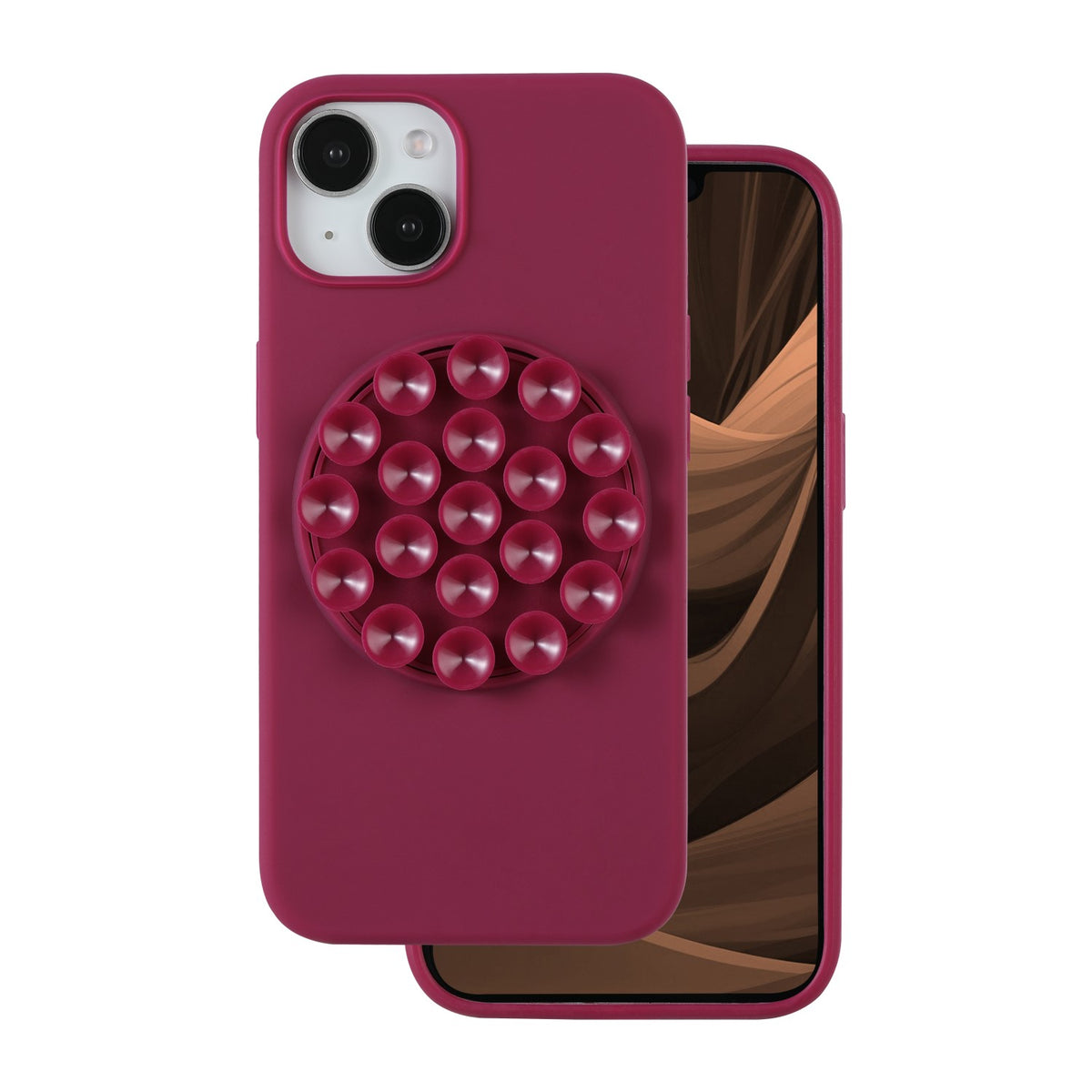 iPh14P Silikone Stick Maroon