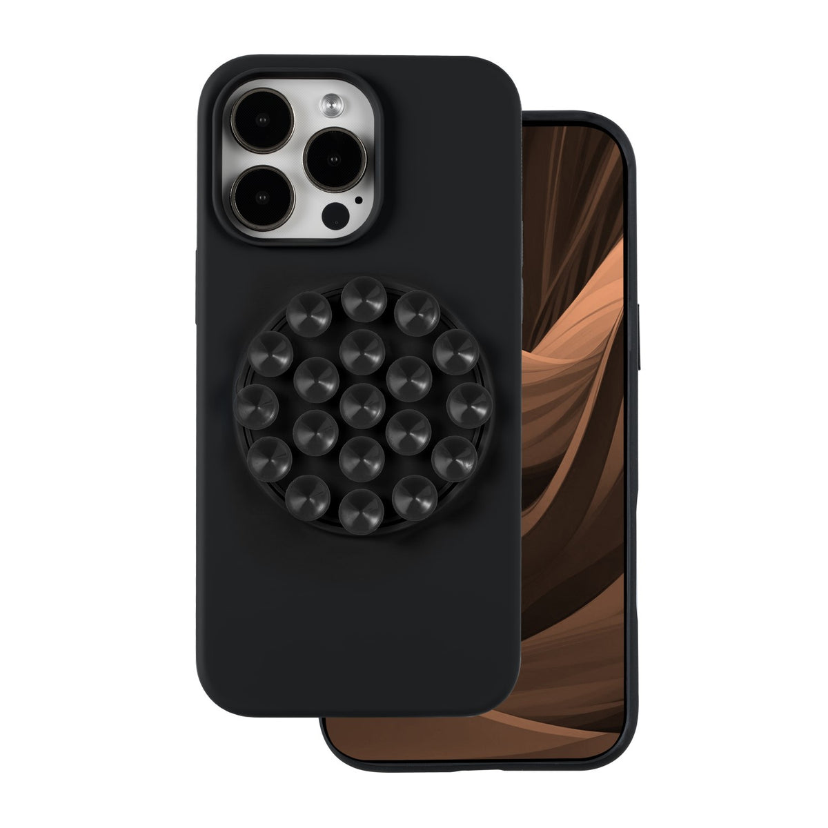 iPhone 15 Pro Max Silicone Cover Silicone Stick – Sort