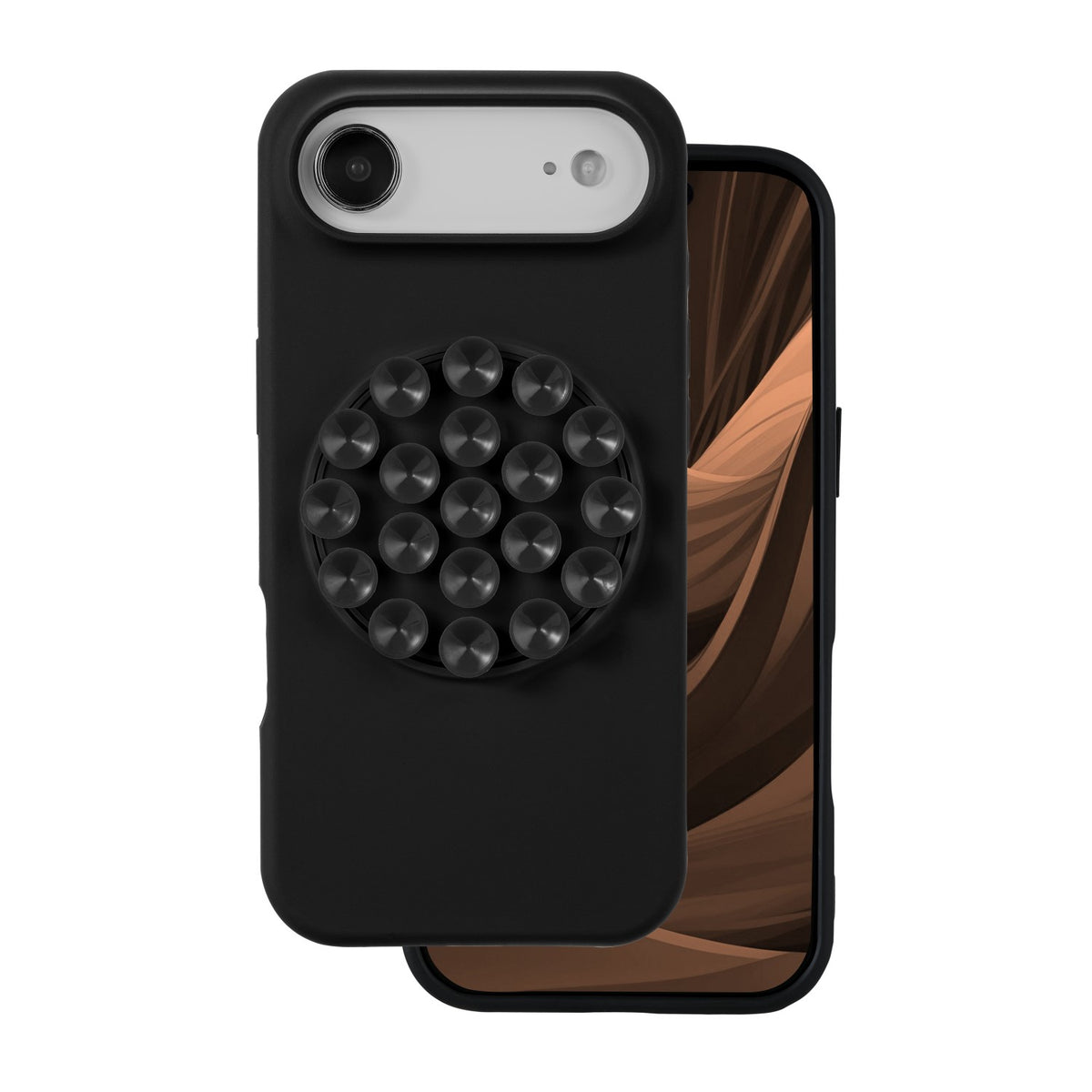 iPhone 17 Air Silicone Cover Silicone Stick – Sort
