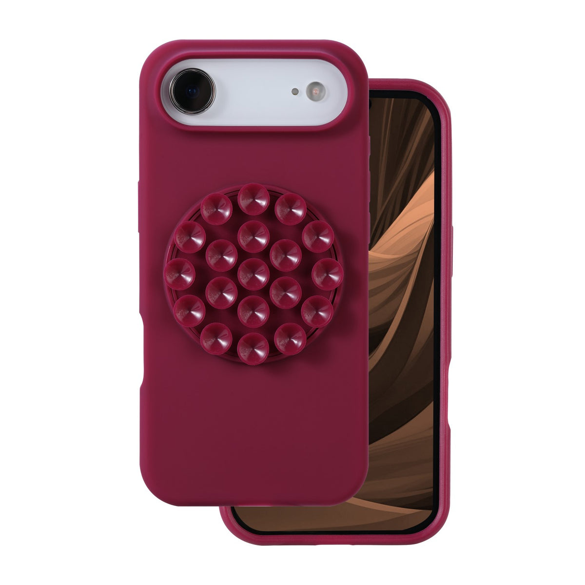 iPhone 17 Air Silicone Cover Silicone Stick – Rød