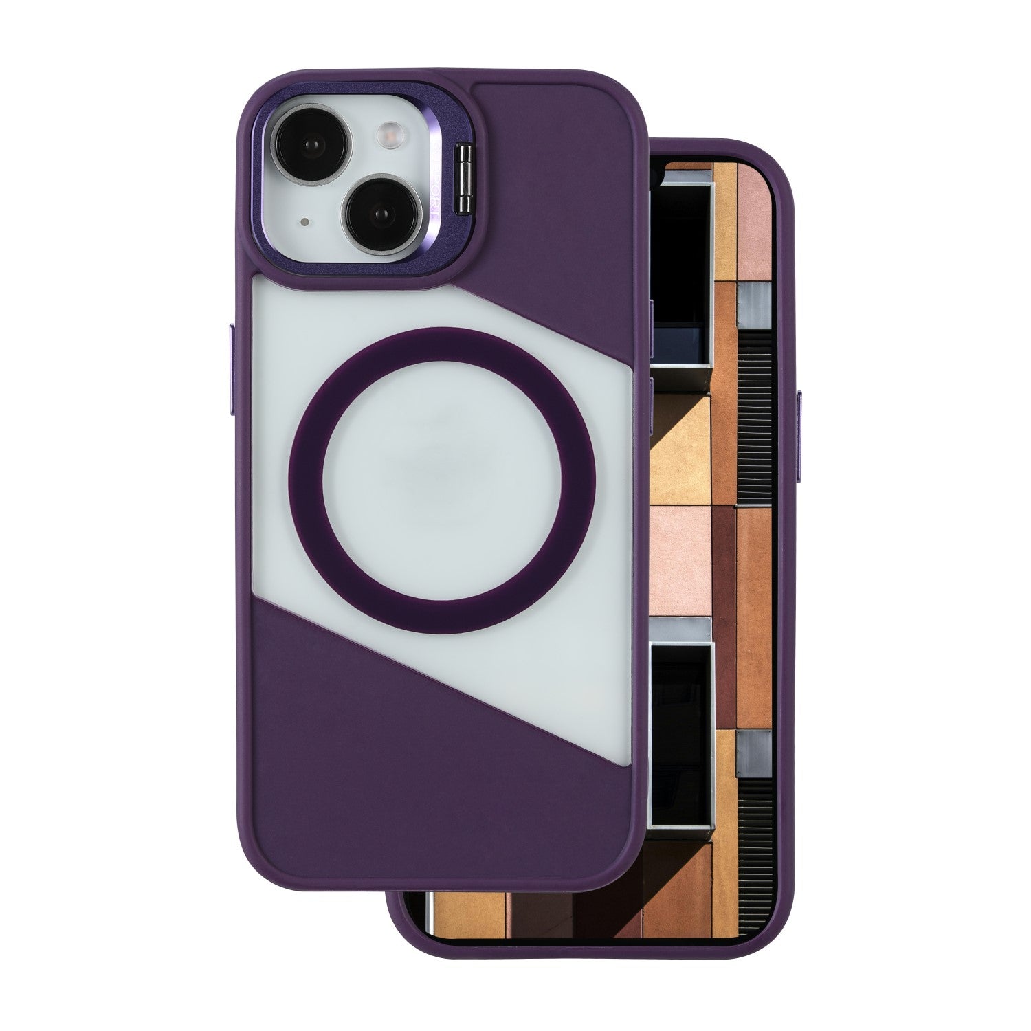 iPhone 15 Pro MagSafe Cover Fusion Mag – Lilla