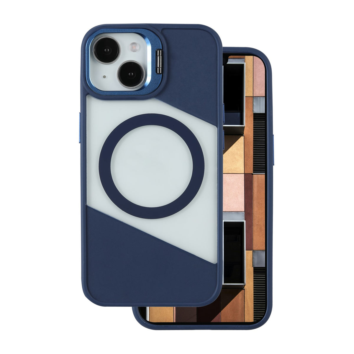 iPhone 15 Pro MagSafe Cover Fusion Mag – Blå