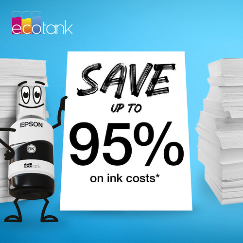 EcoTank 104 - Blækpatron Cyan