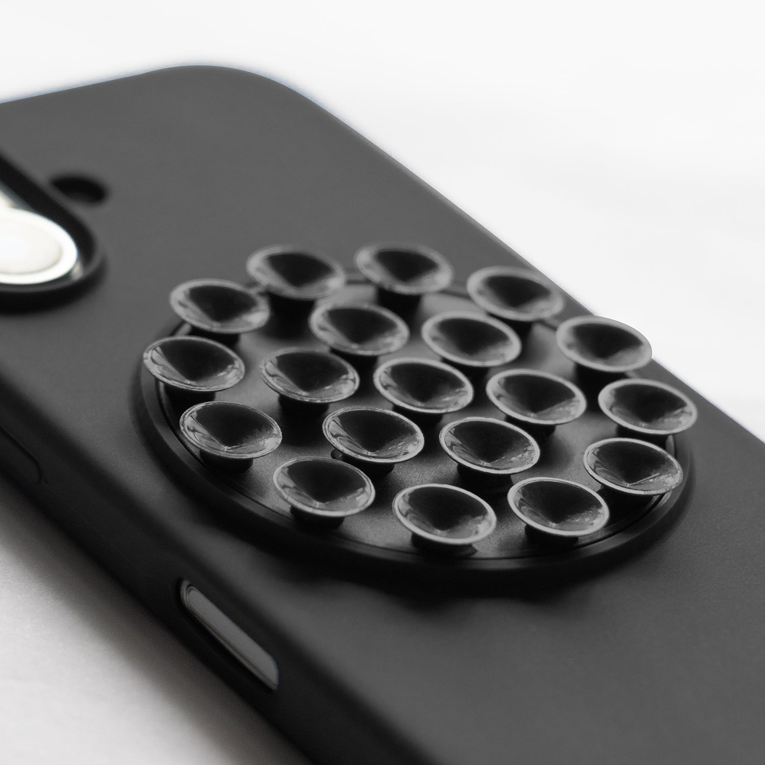 iPhone 17 Cover Silicone Stick – Sort