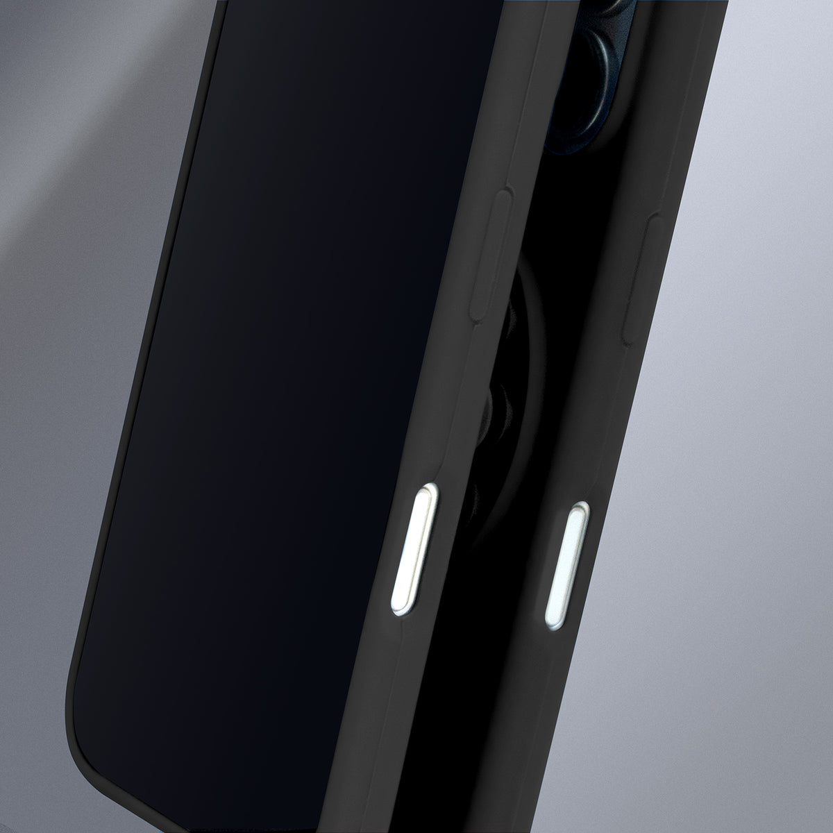 iPhone 15 Pro Max Silicone Cover Silicone Stick – Sort