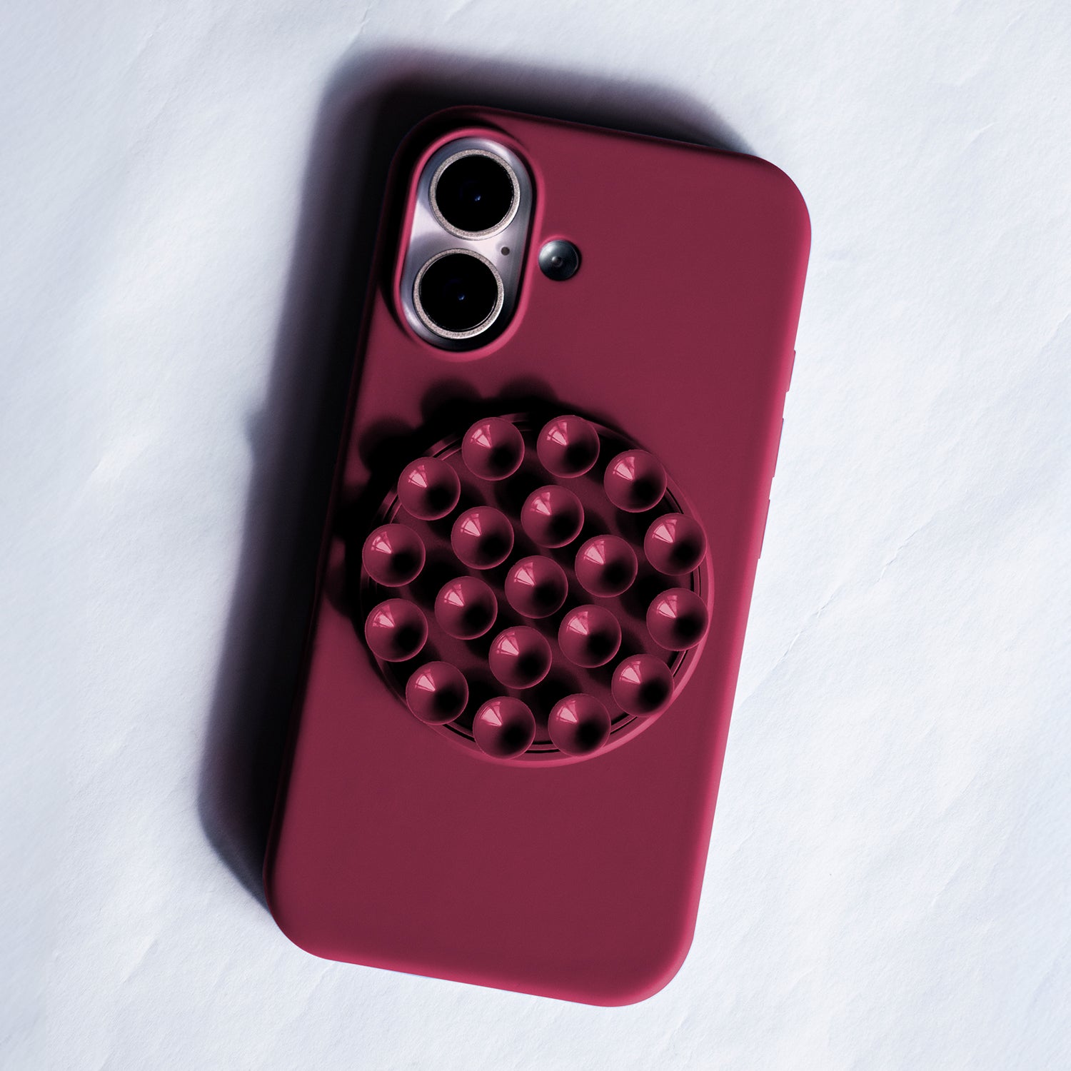 iPh14P Silikone Stick Maroon