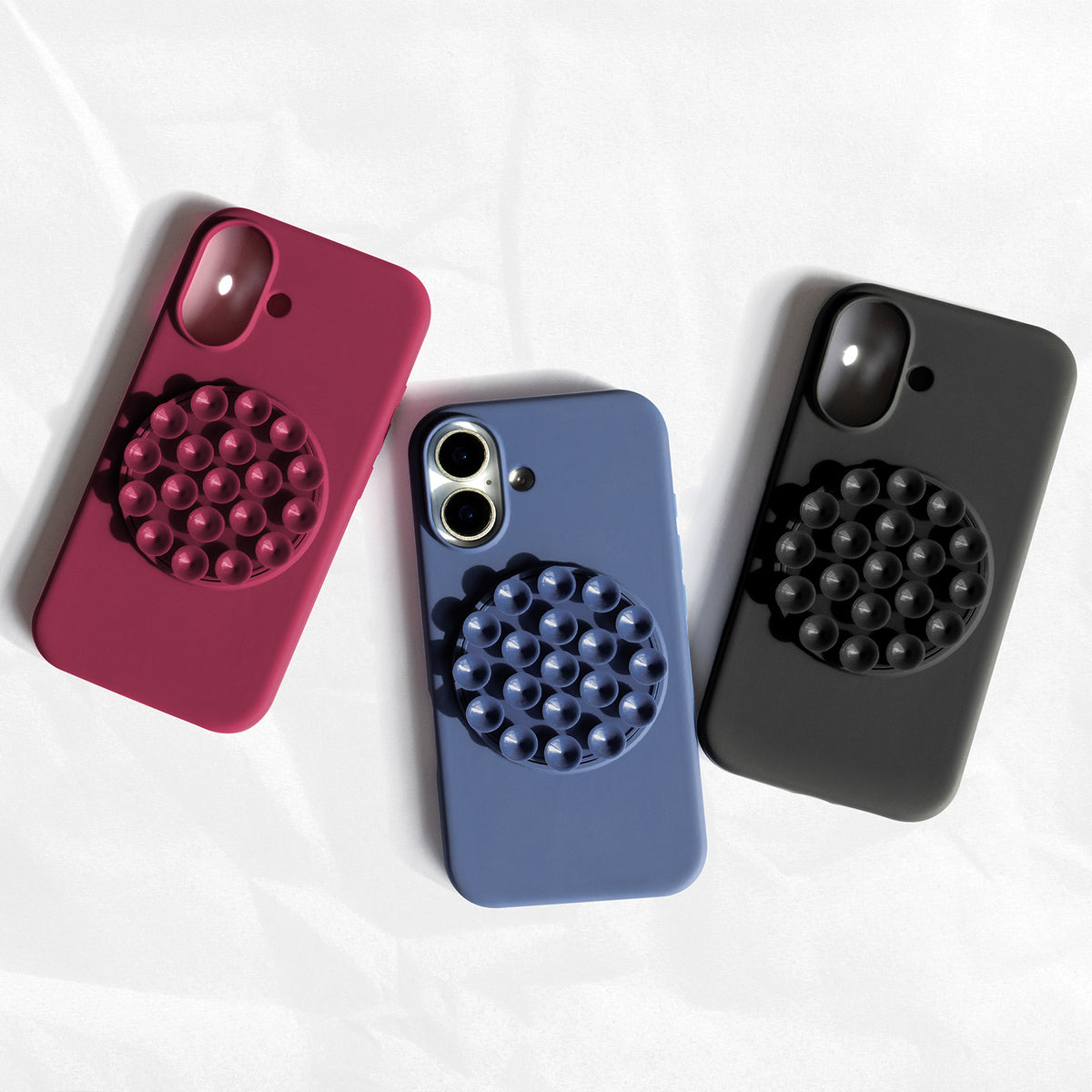 iPhone 13 Cover Silicone Stick – Rød