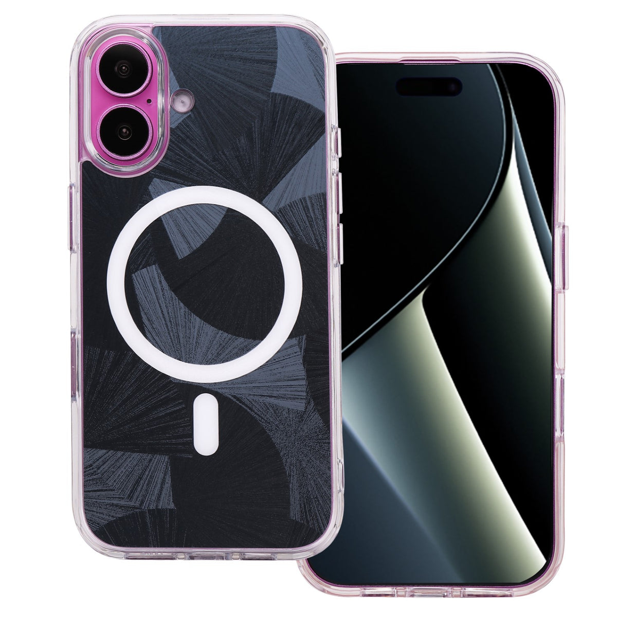 iPhone 16 Cover Flash Mag – Sort