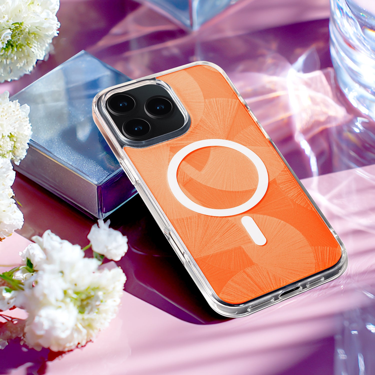iPhone 17 Pro Max MagSafe Cover Flash Mag – Orange