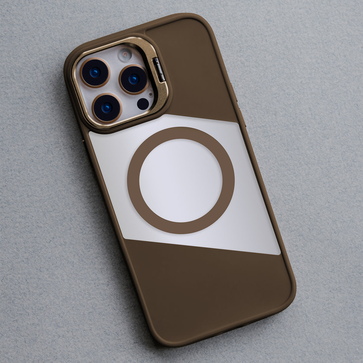 iPhone 15 Pro MagSafe Cover Fusion Mag Hest – Brun